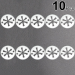 Auto Star pesumasin Lukustus &uuml;lemine alumine soojuskilp v&auml;ljalaskeklambrid kinnitusketas SEAT Alhambra 7N 2010 - 2020 Altea 5P Arosa 6H Ibiza 6K 6L Inca Leon 1M jaoks 10Pcs