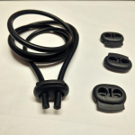 Juhtiv silikoontoru TENS / ESTIM / E-STIM masin 6 mm OD 1,5 mm ID