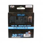 YGK Algon Assist WX Braid PET, t&uuml;&uuml;p 6 m, suurus 30, 260 naela valge (9262) valge