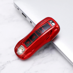 Kvaliteetne TPU autov&otilde;tme korpuse kate Porsche Panamera Cayenne 971 911 9YA Macan Boxster 34 nupuga v&otilde;tmeta kaugjuhtimispuldi kaitse punane