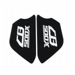 HONDA CB500X CB 500X CB500 X CB 500 X mootorratta libisemiskindla k&uuml;lgmise k&uuml;tusepaagi kleebiste jaoks Veekindel padi kummist must