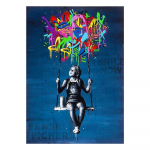 T&uuml;druk &otilde;&otilde;tsuv l&otilde;uend maalimine Abstraktne Graffiti Popkunsti plakatid Prindid Seinakunstipildid Elutuba Kodu Magamistoa Kingitused Kaunistus Cuadros 50x70cm No Frame