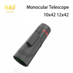 10x42 12x42 k&auml;eshoitav Ipx7 veekindel l&auml;hifookusega monokulaarne teleskoop 10x42 Monocular