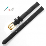 8 mm 10 mm naiste t&uuml;drukute &otilde;huke ehtsast nahast rihm, kvaliteetne kellatarvikud rihmapaela Kellarihm roosakuldne n&ouml;&ouml;pn&otilde;elaga pannal 18mm