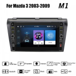 8-tolline mudelile Mazda 3 2003-2009 koos nupunupuga Android autoraadio multimeediumipleier Navigatsioon stereo GPS 2 Din Carplay 2+32GB 1+32GB