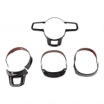 Roolipaneeli aluse &uuml;lemise alumise kaunistuse kleebised Jeep Wrangler JL jaoks JT Gladiator 2018 Up auto interj&ouml;&ouml;ri tarvikutele punane