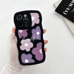 Flower Wave Shape pehme &uuml;mbris Samsung S23 Ultra A53 Redmi Note 12 Note 11 Pro Realme 11 C55 C53 IPhone Vivo Y35 Y02 Tecno Spark 10C TPU kate jaoks Infinix HOT 30 play