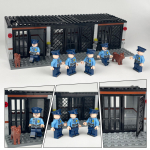 MOC 1602B Scorpion Cave vangla raku v&auml;ikeste osakeste ehitusplokkide kana traat puuri m&auml;nguasjade komplekt