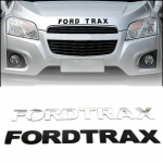 Autokleebis 3D Fordtrax DIY t&auml;hed, embleemi kleebis auto auto stiil Chevrolet Traxi jaoks h&otilde;be