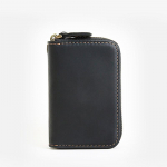 Meeste multifunktsionaalne v&otilde;tmekott Retro Crazy Horse Nahast K&auml;ekott, Kahekordse T&otilde;mblukuga M&uuml;ndikaardihoidjad Rahakott V&otilde;tmekotid must