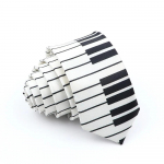 Meeste lips, must, valge, klaveriklahvid, lips, &otilde;huke, kitsas, pulmapidu, lips, vabaaja lips, kingitus 18