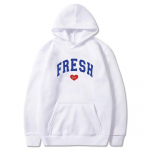 Sturniolo kolmikud Fresh Love Hoodie 2023 Uus logo pikkade varrukatega t&auml;navar&otilde;ivad Unisex naiste kapuutsiga dressipluus Moodriided Unisex 2XL