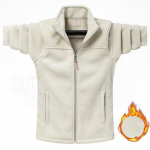 Meeste s&uuml;gis- ja talvine Korea versioon Plus Fat Plus mantel Suurem&otilde;&otilde;tmeline kapuuts Meeste Tide Fat Fat lahtine fliismantel M