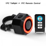 Jalgrattaalalarmi tagatuli Varguse jalgrattavalgusti USB-laadimine nutikas automaatpidurduse andur veekindel vargusvastane nutikas jalgrattalamp