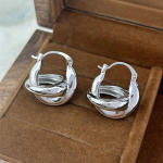 1 paar Planet Hollowout lihtsad k&otilde;rvar&otilde;ngad naistele paaridele Uued moodsad lihtsad peoehted aksessuaarid 3.5cm kuld