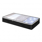 Kokkupandav tugevdatud k&auml;epidemega voodialune hoiukott Kaasaskantav suure mahutavusega riidetekikott tolmukindel korraldaja D