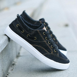 Kevadised meeste kingad Trendikad kingad Meeste l&otilde;uendikingad Mood vabaaja lauajalatsid 39 must