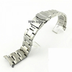 Seiko tahke roostevabast terasest rihm Skx007 Skx009 SRPD63K1 samurai, 20 mm 22 mm meeste rihm Srpd juubeli kumer k&auml;ev&otilde;ru jaoks C-Silver with logo 22mm