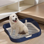 Koerte potimatt, v&otilde;rgust treenimisk&auml;imla, kandik m&otilde;lemal k&uuml;ljel kaitsva seinaga, tualettruum tumesinine