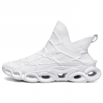 Meeste vabaajajalatsid Moodsad hingavad sportlikud jooksutossud meestele 2024 k&otilde;rged tossud suvi 39 oranž