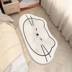 P&otilde;hjamaade Cartoon Cartoon Creative kassivaip magamistoale, libisemiskindel voodivaip Pehme pl&uuml;&uuml;sis elutoa vaibad diivanilaua p&otilde;randamatt 30x80cm B