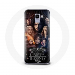 &Uuml;mbris Samsung Galaxy A6 2018 Game of Thrones 8. hooaja jaoks Game of Thrones meeskonna plakat L