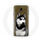 &Uuml;mbris Samsung galaxy S4 Siberian Husky jaoks