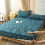 Veekindel voodilina teppimisprotsess Madratsi kate Voodikaitse Protege Voodikate, &Uuml;heinimesevoodi, King Queen(Pole padjap&uuml;&uuml;ri) 200x220cm Only a sheet