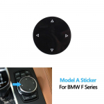 Auto IDRIVE keskkonsooli multimeedial&uuml;liti nupu paranduskomplekt BMW 2 3 5 6 7 X3 X4 X5 seeria F30 F31 F10 F11 F02 F06 F25 F26 jaoks Model A Sticker