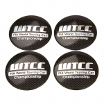 4 PCS Touring Car Championship WTCC autorummu katte dekoratiivsed kleebised GM modifitseeritud tarvikutele auto rummu kaitsekleebised must