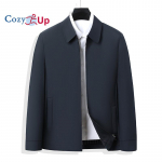 Cozy Up Meeste Kerged jakid Tuulejoped Kerge Bomber Jope Golfijoped Meestele Juhuslik t&ouml;&ouml;mantel M tumesinine