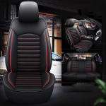 Premium autoistme kate PU-nahast veekindel s&otilde;iduki istmepadi universaalne 5-kohaline autotoolikaitse, pehme padi