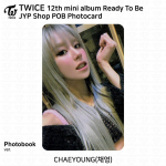 KAKS KORDA 12. minialbum valmis olema POB BDM JYP MP SW WM 10 versioon KPOP K-POP Chaeyoung -JYP(Photobook)