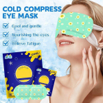 H&uuml;drogeeli k&uuml;lma silmamask &uuml;hekordselt kasutatav Ice Eye Plach Sleeping Eye Plach 1pcs