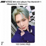 ATEEZ 8. minialbum The World EP.1 : Liikumine Ametlik ID-kaart Fotokaart KPOP Yeosang - Z #01