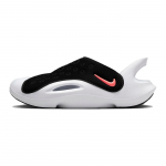 Nike Aqua Swoosh Sandaal GS Must H&uuml;peroranž Laste Tossud Roheline-l&ouml;&ouml;k Valge FV6363-001 32