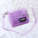 L&auml;bipaistev PVC m&uuml;ndikotikaardihoidja bussikaardihoidja kokkupandav v&auml;ikese rahakotiga &otilde;pilase ID hoidik