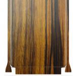 apgo Protective Skin Sticker for the back+sides compatible with Vivo IQOO U3x, Full Wrap Film, Foil, Vinyl - Pattern Tigerwood