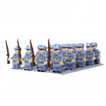 24tk Military Building Doll Troop Square Scene Lastele m&otilde;eldud m&auml;nguasjade komplekt