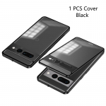 p&otilde;rutuskindel telefoni&uuml;mbris telefonile Google Pixel 8 Pro 7 Pro 7A alumiiniumsulamist metallraam + matt l&auml;bipaistev akr&uuml;&uuml;list tagakaas telefonile Pixel 7Pro 8Pro 7A For Pixel 8 Pro must