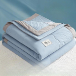 100% Puuvill Seest ja V&auml;ljast Suvine Jahe Konditsioneeriga Tekk Pestaud Puuvill Puhas Puuvill Suvine Tekk &Otilde;huke Tekk Suvi 150x200CM cotton gray