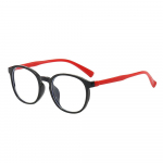 Sinised valgust blokeerivad prillid lastele Arvutiprillid Silikoonraam L&auml;bipaistev l&auml;&auml;ts T&uuml;druk Poiss Videom&auml;ngude laste kaitseprillid