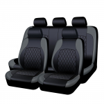 Universaalsed autoistmekatted mustad moed Sportlikud istmekatted PVC-kangast autoistme kate Universaalsed sisustustarvikud punane