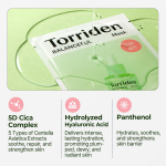 Torriden Balanceful Cica Mask Sheet 10 ea *VEGAN