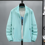 Suvised p&auml;ikesekaitseriided Meeste &uuml;li&otilde;hukesed Harajuku t&auml;navar&otilde;ivad jakk T&otilde;mblukk hingav p&auml;ikesekaitse Tuulejope M taevasinine v&auml;rv