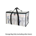 1 tk raskeveokite l&auml;bipaistvad kolimiskotid, suuremahulised topeltt&otilde;mblukuga riiete hoiukotid, l&auml;bipaistev pakkimiskott olulise kolimiseks