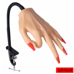 Silikoonist praktiseeriv k&auml;si akr&uuml;&uuml;lk&uuml;&uuml;nte jaoks Professionaalne manik&uuml;&uuml;ri k&uuml;&uuml;nte treeniv k&auml;temudel