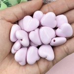 &Uuml;hev&auml;rviline 18,8 * 17,2 mm DIY k&auml;sitsi valmistatud materjalid mood kaelakee k&otilde;rvar&otilde;ngaste valmistamiseks 20 tk/kott S&uuml;damehelmed akr&uuml;&uuml;l