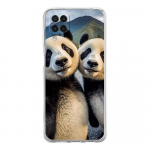 Loomade selfie-kunstiga telefoni&uuml;mbris Samsungile A13 A33 A73 A53 A23 A51 A71 A21S A12 A31 A41 A05s A03S A15 A25 A32 5G l&auml;bipaistev kaas Samsung A52 5G