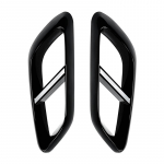 1 paar tagumise summuti v&auml;ljalasketoru katte liist Mercedes Benz E-klassi W214 AMG sedaanile 2024-2025 E260 300 AMG Glossy Black